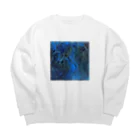 問題の海亀の亡き骸 Big Crew Neck Sweatshirt