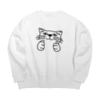 nabatachiのキャットソウル Big Crew Neck Sweatshirt