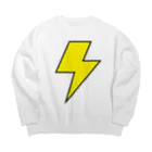 taroegames🌟🐥のthunder Big Crew Neck Sweatshirt