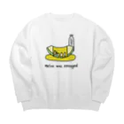 nabatachiの激怒した Big Crew Neck Sweatshirt