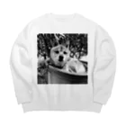 THIS IS NOT MY AVOCADOのうちの犬 Big Crew Neck Sweatshirt