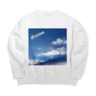 かずりんの空〜輝き〜 Big Crew Neck Sweatshirt