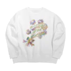 のほ本舗のフラワーギフト Big Crew Neck Sweatshirt