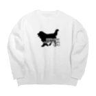 onehappinessのバーニーズ Big Crew Neck Sweatshirt