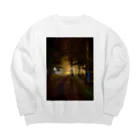 Maison-de-TOWAの森の夜景 Big Crew Neck Sweatshirt