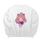 Rimε・●・зstoreのぷりんちゃん Big Crew Neck Sweatshirt