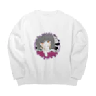 らむたすのらむあイラスト Big Crew Neck Sweatshirt