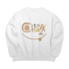 girasuのチャイティー Big Crew Neck Sweatshirt