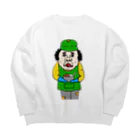 右手リアンうめもと公式のカリーダファミリア Big Crew Neck Sweatshirt