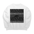 Aimurist のMinmin revolution ルシファ Big Crew Neck Sweatshirt