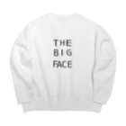 かんたんたんのザ・ビック・フェイス Big Crew Neck Sweatshirt