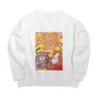 木天蓼のテンくんとリョウくんのモクモクタイム「Rはいらねえよ」 Big Crew Neck Sweatshirt