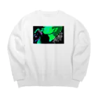 らぶかんすのアルコール摂取 Big Crew Neck Sweatshirt