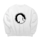 めだかの館公式グッズショップのめだか村の村長さん Big Crew Neck Sweatshirt