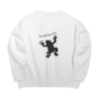 サニーサイドアップ！！のまっくろカエル Big Crew Neck Sweatshirt