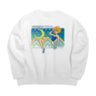 TSUKIKOU SHOP の月夜のバニーちゃん２ Big Crew Neck Sweatshirt