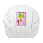 asumi1024のEuropean vegetables Big Crew Neck Sweatshirt