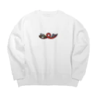 shunpeikawaiのGO MY WAY Big Crew Neck Sweatshirt