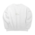 【Les Nymphéas】by Suiのsuiren no hananoyouni Big Crew Neck Sweatshirt