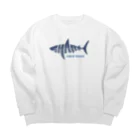 kg_shopのSHARK -Logo Style- ビッグシルエットスウェット