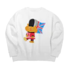 SESTA SHOPのテディベアの近衛兵さん(イギリス) Big Crew Neck Sweatshirt