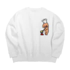 @youのいぬシェフ Big Crew Neck Sweatshirt