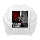 エゴイスト乙女の堕天使 Big Crew Neck Sweatshirt