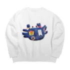 カニーションのカニーノティーシャツ Big Crew Neck Sweatshirt