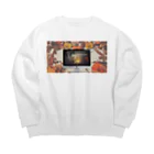 𝙈𝙊𝙈𝙊'𝙨 𝙎𝙝𝙤𝙥のHappy Halloween #06 Big Crew Neck Sweatshirt