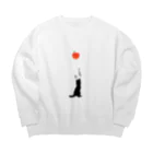 SHOP ベアたんのバリバリバー Big Crew Neck Sweatshirt