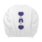 ふぁんし〜倶楽部のBADGIRL(シンプル) Big Crew Neck Sweatshirt