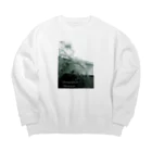 蛍石の雨あがり Big Crew Neck Sweatshirt