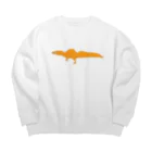 Double_100のスピノサウルス Big Crew Neck Sweatshirt