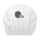 Creamsoda SHOPのイニシャル S Big Crew Neck Sweatshirt