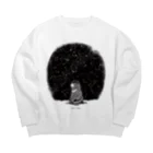 planetNITの冬の星座 Big Crew Neck Sweatshirt