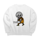 オリジナルデザインTシャツ　SMOKIN'の宇宙遊戯 ポスターバージョン Big Crew Neck Sweatshirt