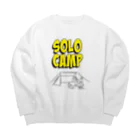 かっぺのお店のソロキャンプ Big Crew Neck Sweatshirt