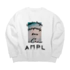 AMPLのAMPL LOGO FOG ビッグシルエットスウェット