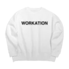 TOKYO LOGOSHOP 東京ロゴショップのWORKATION-ワーケーション- Big Crew Neck Sweatshirt