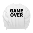 TOKYO LOGOSHOP 東京ロゴショップのGAMEOVER-ゲームオーバー- Big Crew Neck Sweatshirt