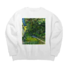 Art Baseのフィンセント・ファン・ゴッホ ≪サン＝レミの療養院の庭≫ 1889年5月 Big Crew Neck Sweatshirt