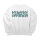 貝柱の犬型クッキー Big Crew Neck Sweatshirt