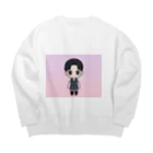 コメディアンホラーニシヤマショップのこうやん Big Crew Neck Sweatshirt