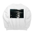 330photogalleries 公式オンラインショップの波 Big Crew Neck Sweatshirt