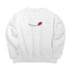 satoharuのくいしんぼ Big Crew Neck Sweatshirt