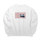 防大ペンギンの校内服ペンギン Big Crew Neck Sweatshirt