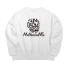 MoNochroMEのMoNochroMEマスク（黒） Big Crew Neck Sweatshirt