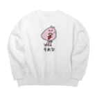 ぶたぴ's SHOPのぶたぴ　「それな」 Big Crew Neck Sweatshirt