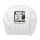 KOPAKUの自由くん Big Crew Neck Sweatshirt