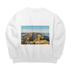 chinikaのチッカッパイ Big Crew Neck Sweatshirt